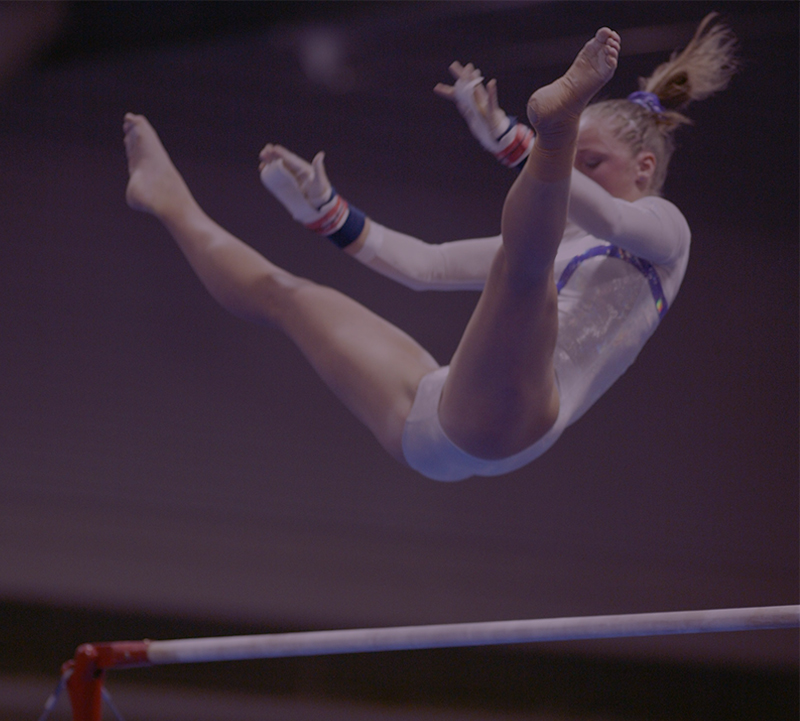 Fanny en gymnastique